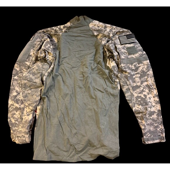 Massif Tactical Army Combat Shirt ACU Long Sleeve Size L Army Strong Logo LOT 2 - Picture 5 of 11